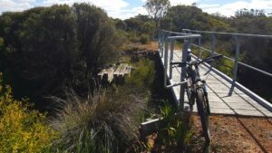 Typical scenery near Younds Siding east of Wilsons Inlet (Garry Long 2018)