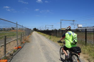 Gravel section of the trail approaching Islington Station [2023]