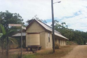 An old station building.