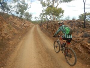 Cuttings through Featherbed ranges circa 2016