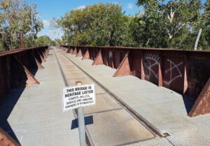 The bridge over the Katherine River (Garry Long 2018)