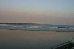 The Ocean Beach at Denmark at dusk