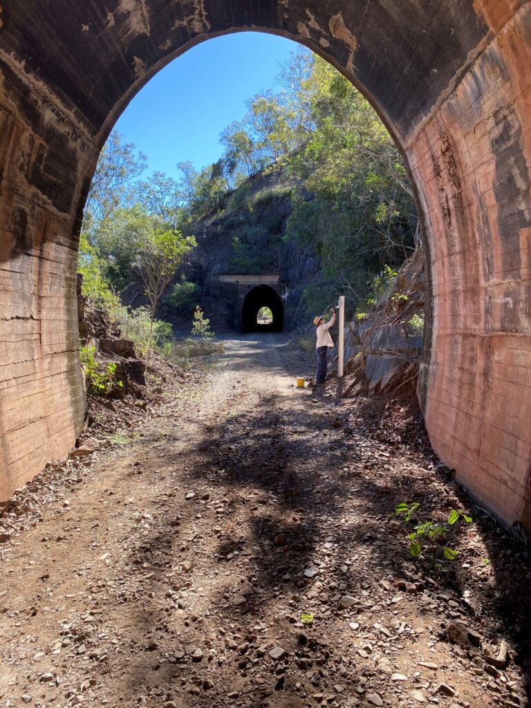 Boyne Burnett Rail Trail – Opening the Dawes Range Section