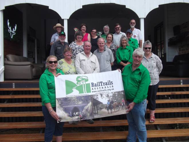 Brisbane Valley and Boyne Burnett Inland rail trails share information