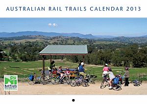 2013 Rail Trails Australia Calendar Available For Christmas!