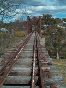 Yass River bridge - February 2002