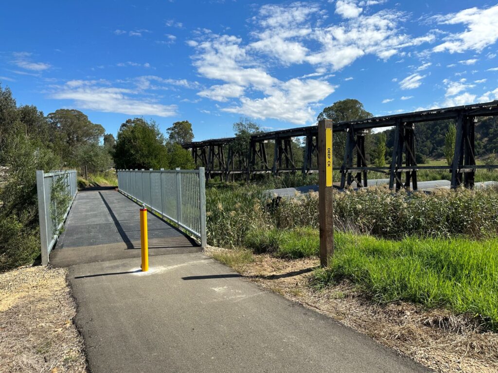 Completion of major upgrades to East Gippsland Rail Trail
