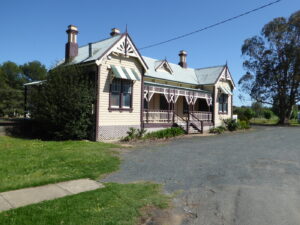 Road view of station
