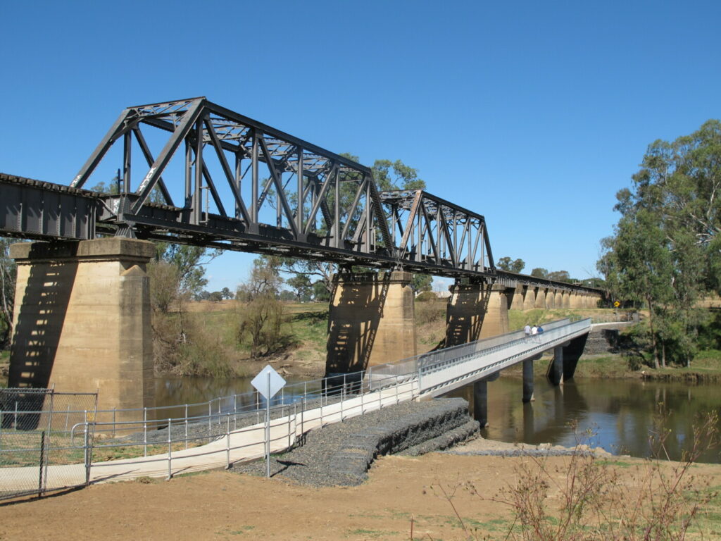 Tracker Riley Cycleway rail trail