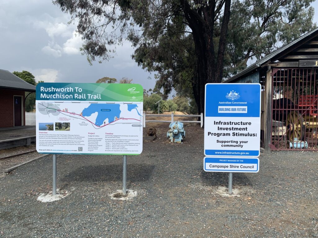 Rushworth Rail Trail update