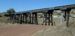 Brisbane River Valley Rail Trail At Critical Stage