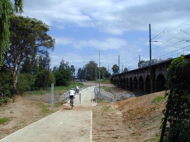 Parramatta to Liverpool rail trail