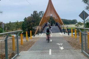 Another bridge in the Belmont Lagoon area. [K Beard 2024]