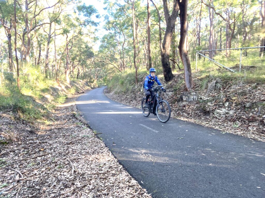 Wallsend tramway rail trail