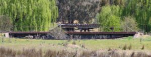 Old turntable to turn locomotives at Boorowa [2023]