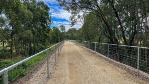 Riding between Casino and Naughtons Gap [2024]