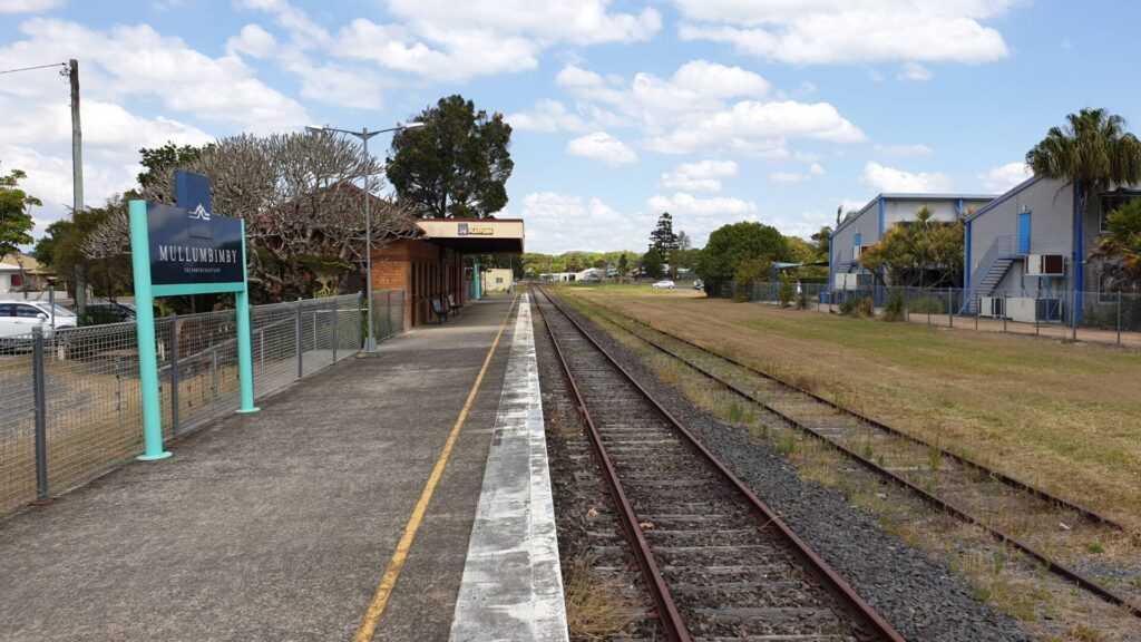 Mullumbimby railway station burns down