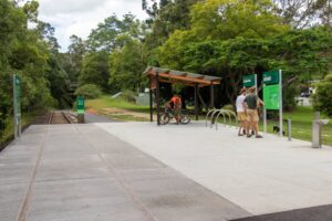 One of the rest areas at Burringbar village [2023]