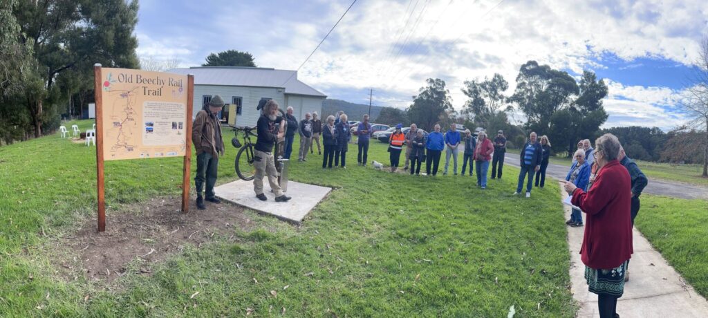 New Bike Repair Station for Old Beechy Rail Trail