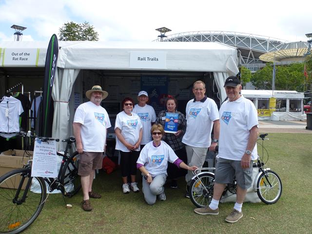 Rail Trails exposed at Sydney Spring Cycle