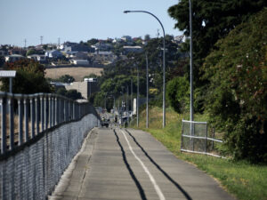 Heading towards the Glenorchy Shopping Centre. 2022