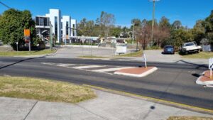 From the station it is necessary to ride 1 km along Grace St [2022]