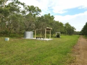 Borallon Station site has a shelter and horse watering and hitching facilities [2023]