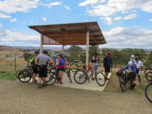 Shelter overlooking the Brisbane River at Harlin [2018]