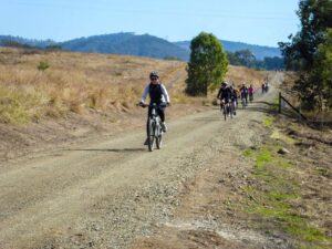 Cruising beside the Brisbane River between Harlin and Moore (2018)