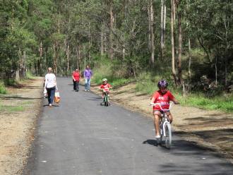 Stage one of the Ferny Grove to Samford Rail Trail upgrade is now complete.
