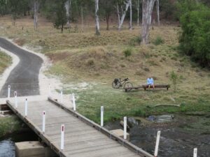 The Barambah Creek low-level crossing near Murgon [2017]