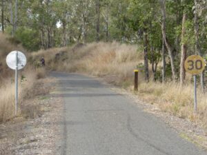 Old mph boards between Murgon and Wondai; it wasn't a high-speed line! [2018]