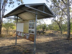 Injune Coal Mine Information booth