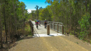 The longest restored bridge between Walligan station and Piggford Rd (2018)