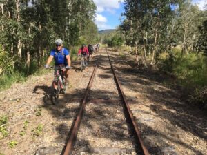The railside trail heading out of Atherton towards Herberton [2020]