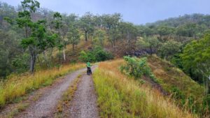 Having a break on Dawes Range to enjoy a big embankment [2023]