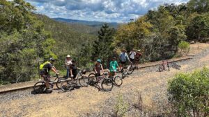 View near top of Dawes Range, between tunnels [Gladstone Region Tours 2022]