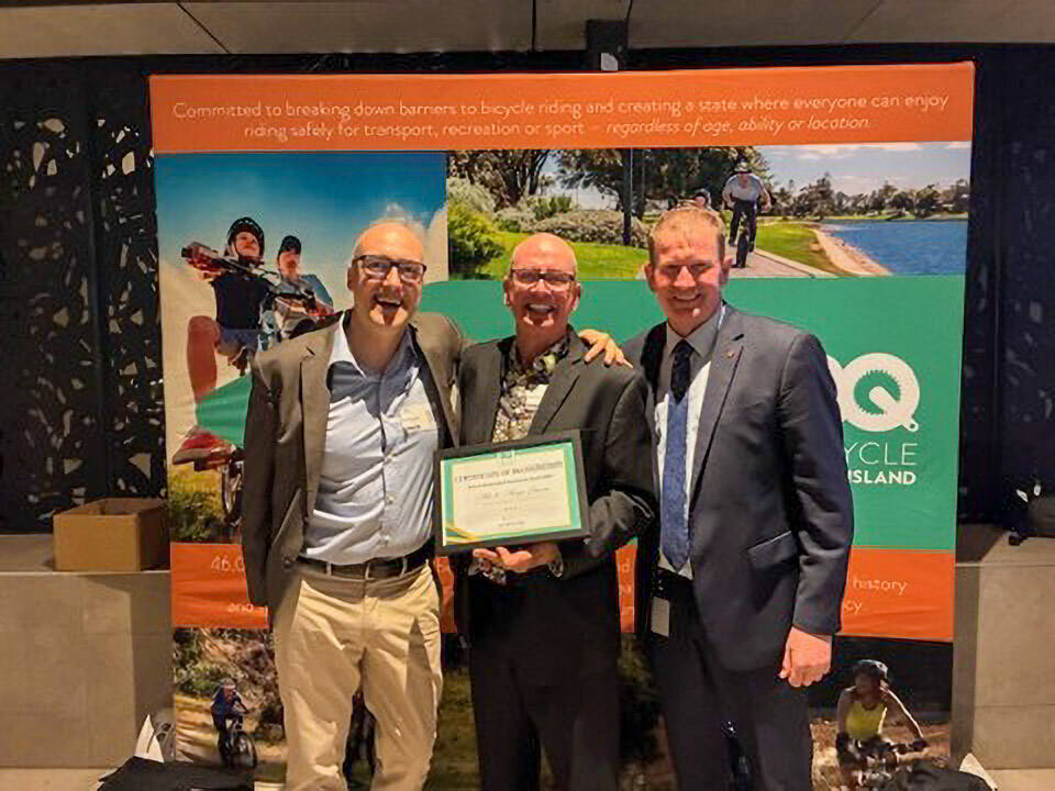 Pioneer Valley Rail Trail Volunteers Recognised with Excellence Award