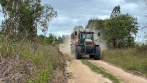 There are a few short sections where the corridor is also used by cane farmers transporting their cane to the cane rail sidings, take care [2025]