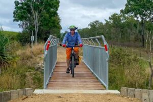 A bridge has been decked across Grasstree Creek between Benholme and Gargett [2025]