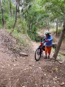 The committee is seeking funding for a high level bridge Barkers Creek at Dunwold but it is a steep diversion at the moment [2025]