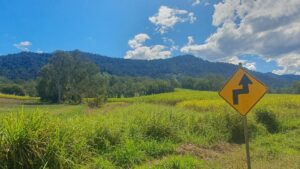 Owens Creek Loop Rd between Gargett and Finch Hatton [Sharon Janssen 2025]