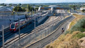 Trail shifted for line extension from Seaford Rise to Seaford [2024]