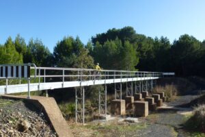 A significant bridge just before Auburn [2015]
