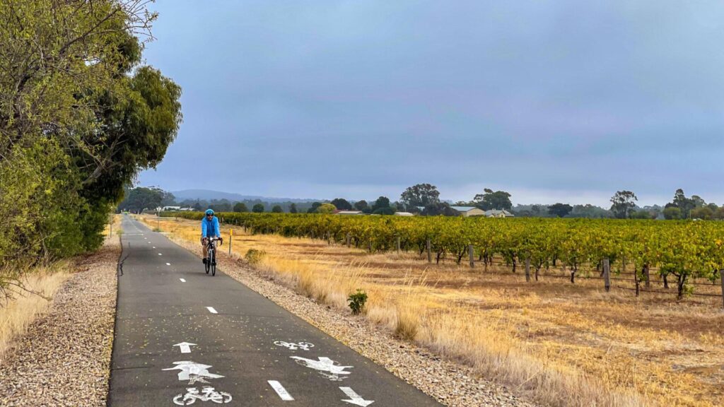 Barossa Marathon uses section of Barossa Rail Trail