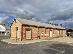 All that remains of Port Wakefield Station is these refreshment rooms [2023]