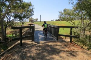 Creek crossing on the climb from Wirrabara up to Yandiah [2023]