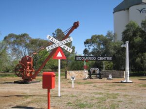 Railway Infrastructure display - Booleroo Centre (2021)