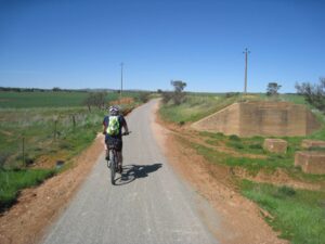 Collins Creek Crossing next the remains of the rail bridge (2021)