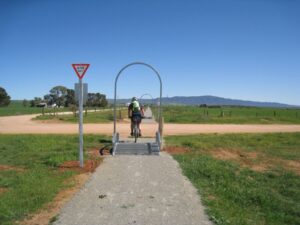 Decorative stock grate at Bastian Road (2021)